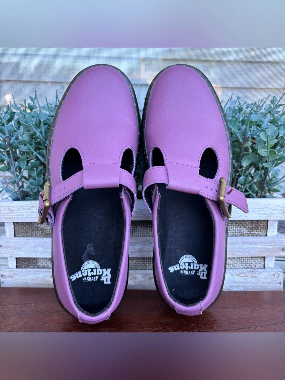 Dr. Martens Zavala Mary Jane in Muted Purple Size US 8